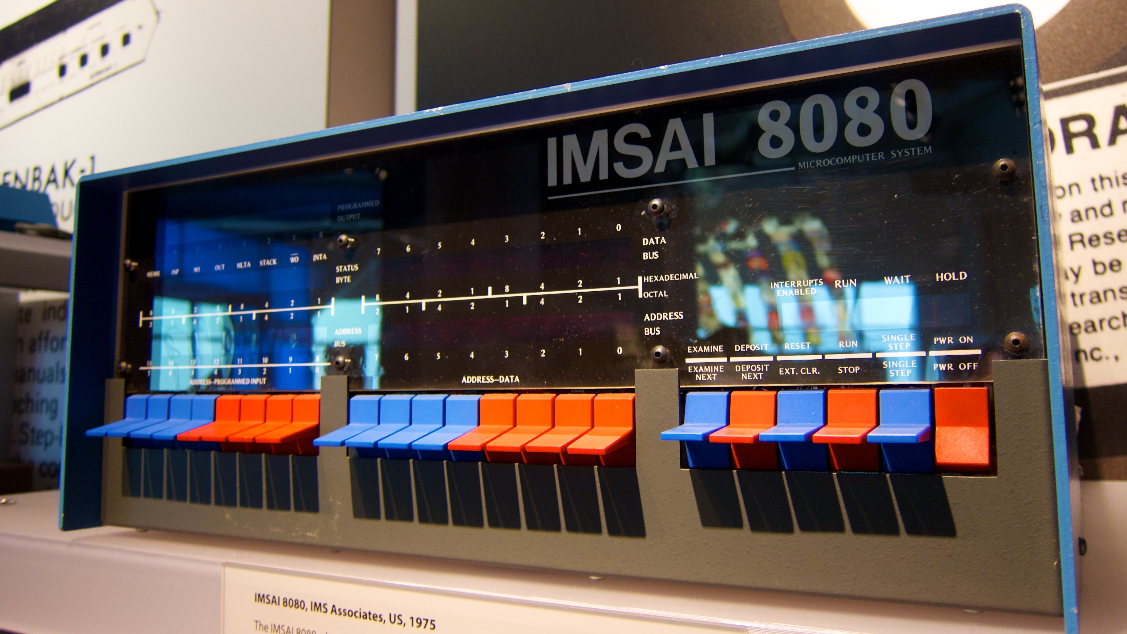 IMSAI 8080 computer at the Computer History Museum