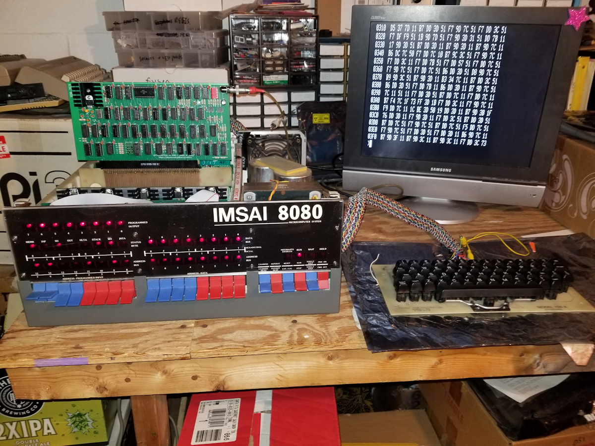 IMSAI VDM-II testing